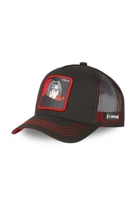 Zdjęcie produktu Capslab czapka z daszkiem NARUTO kolor czarny z aplikacją