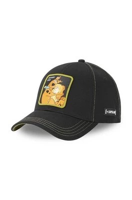 Zdjęcie produktu Capslab czapka z daszkiem Scooby-Doo kolor czarny z aplikacją