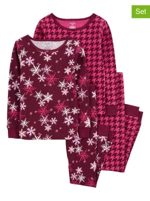 Zdjęcie produktu carter's Piżamy (2 szt.) w kolorze czerwonym rozmiar: 112