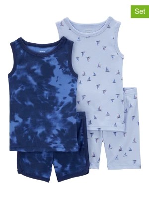 Zdjęcie produktu carter's Piżamy (2 szt.) w kolorze niebieskim rozmiar: 104