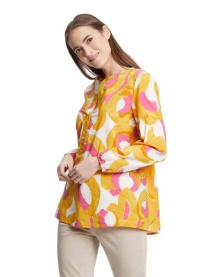 Zdjęcie produktu CARTOON Bluzka w kolorze żółto-biało-jasnoróżowym rozmiar: 34