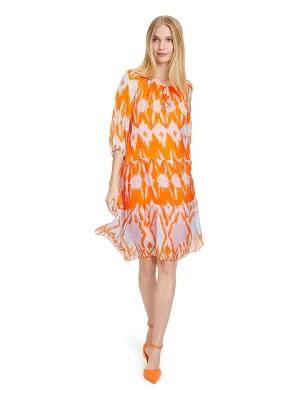 Zdjęcie produktu CARTOON Sukienka w kolorze pomarańczowo-kremowym rozmiar: 38