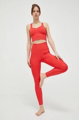 Zdjęcie produktu Casall legginsy do jogi kolor czerwony gładkie
