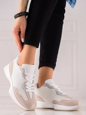 Zdjęcie produktu Casualowe buty sportowe na platformie Merg