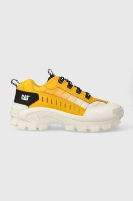 Zdjęcie produktu Caterpillar sneakersy skórzane INTRUDER kolor żółty P111294