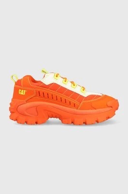 Zdjęcie produktu Caterpillar sneakersy skórzane INTRUDER SUPERCHARGED kolor pomarańczowy P111050