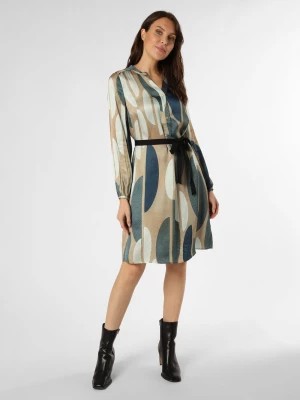 Zdjęcie produktu CATNOIR Sukienka damska Kobiety wiskoza wielokolorowy|beżowy|niebieski wzorzysty,
