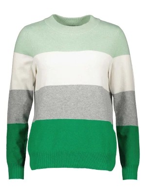 Zdjęcie produktu Cecil Sweter w kolorze zielono-szaro-kremowym rozmiar: XL