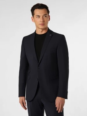 Zdjęcie produktu CG - CLUB of GENTS Męska kurtka modułowa - Cliff Mężczyźni Slim Fit Sztuczne włókno niebieski jednolity,