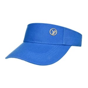 Zdjęcie produktu Chabrowy Daszek na głowę przeciwsłoneczny czapka na lato sportowa regulowany niebieski Merg