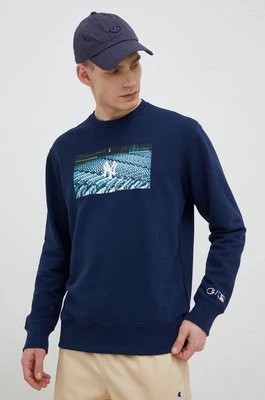 Zdjęcie produktu Champion bluza męska kolor granatowy wzorzysta