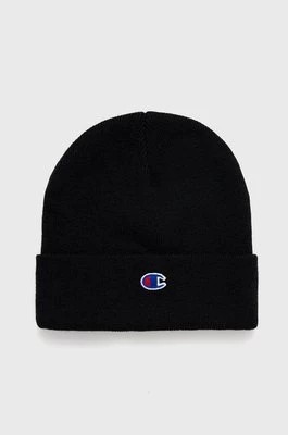 Zdjęcie produktu Champion czapka kolor czarny z cienkiej dzianiny 805448-LOXGM