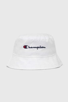 Zdjęcie produktu Champion kapelusz bawełniany kolor biały bawełniany 805975