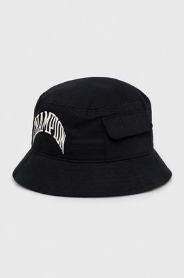 Zdjęcie produktu Champion kapelusz bawełniany kolor czarny bawełniany
