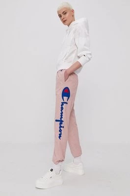 Zdjęcie produktu Champion Spodnie 112151 damskie kolor różowy