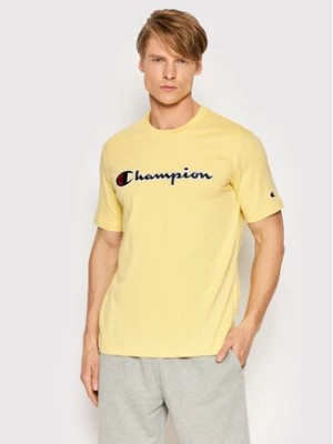 Zdjęcie produktu Champion T-Shirt Embroidered 217814 Żółty Regular Fit