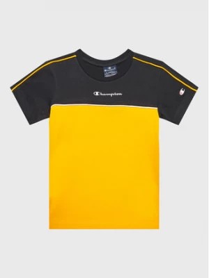 Zdjęcie produktu Champion T-Shirt Piping Block 306148 Żółty Regular Fit
