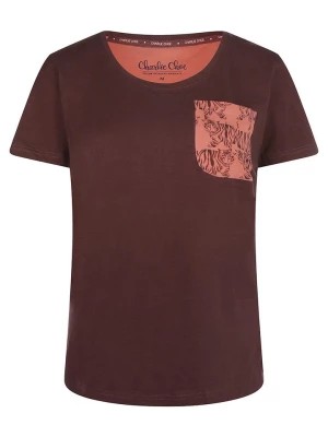 Zdjęcie produktu Charlie Choe Koszulka "Wild hearted" w kolorze brązowym rozmiar: XS