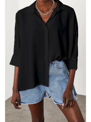 Zdjęcie produktu Chezalou Koszula w kolorze czarnym rozmiar: M