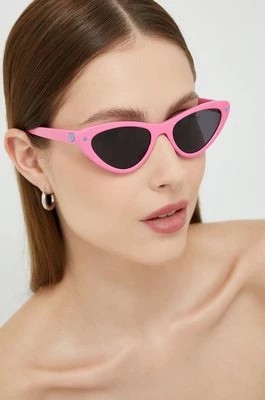 Zdjęcie produktu Chiara Ferragni okulary przeciwsłoneczne damskie kolor różowy