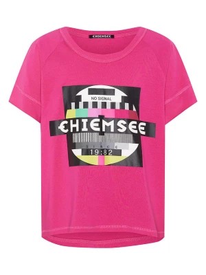 Zdjęcie produktu Chiemsee Koszulka "Boga" w kolorze różowym rozmiar: 134/140