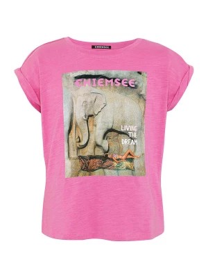 Zdjęcie produktu Chiemsee Koszulka "Foula" w kolorze różowym rozmiar: 170/176