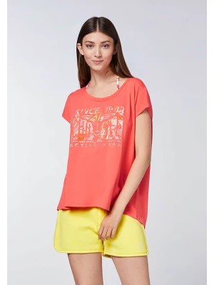 Zdjęcie produktu Chiemsee Koszulka "Ling" w kolorze koralowym rozmiar: XL