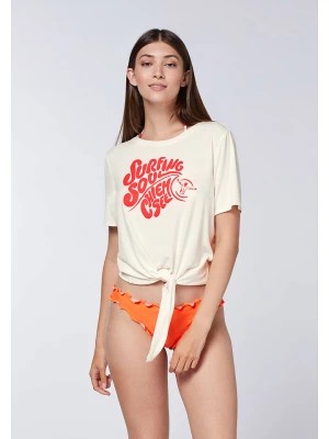 Zdjęcie produktu Chiemsee Koszulka "Tula" w kolorze kremowym rozmiar: L