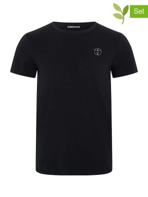 Zdjęcie produktu Chiemsee Koszulki (2 szt.) "Slaters Peak" w kolorze czarnym rozmiar: L