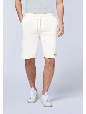 Zdjęcie produktu Chiemsee Szorty dresowe "Loculi" w kolorze białym rozmiar: XL
