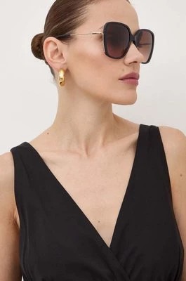 Zdjęcie produktu Chloé okulary przeciwsłoneczne damskie kolor granatowy Chloe