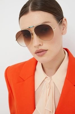 Zdjęcie produktu Chloé okulary przeciwsłoneczne damskie kolor złoty Chloe