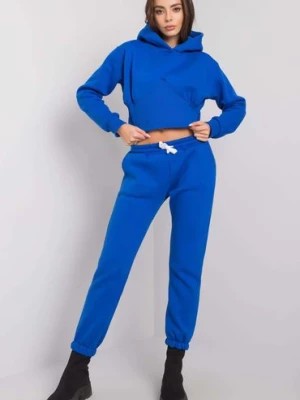 Zdjęcie produktu Ciemnoniebieski komplet dresowy ze spodniami Ambretta Ex Moda