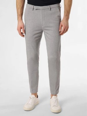Zdjęcie produktu Cinque Spodnie - CIBeppe Mężczyźni Slim Fit Sztuczne włókno niebieski|biały wypukły wzór tkaniny,