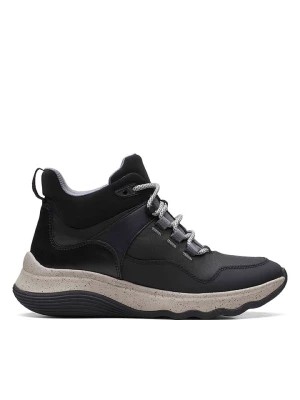 Zdjęcie produktu Clarks Skórzane sneakersy w kolorze czarnym rozmiar: 36
