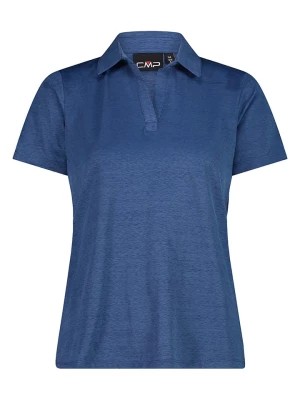 Zdjęcie produktu CMP Koszulka funkcyjna polo w kolorze niebieskim rozmiar: 40