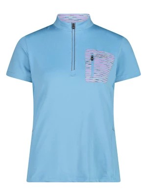 Zdjęcie produktu CMP Koszulka kolarska w kolorze błękitnym rozmiar: 36