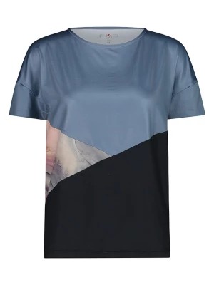 Zdjęcie produktu CMP Koszulka sportowa w kolorze niebiesko-czarnym rozmiar: 42