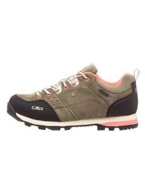 Zdjęcie produktu CMP Skórzane buty trekkingowe "Alcor" w kolorze khaki rozmiar: 37