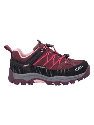Zdjęcie produktu CMP Skórzane buty trekkingowe "Rigel" w kolorze bordowo-czarnym rozmiar: 40