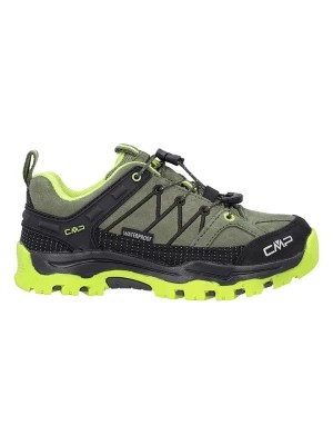 Zdjęcie produktu CMP Skórzane buty trekkingowe "Rigel" w kolorze khaki rozmiar: 34