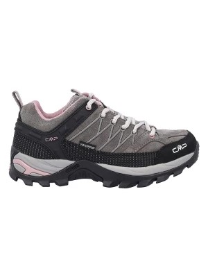 Zdjęcie produktu CMP Skórzane buty trekkingowe "Rigel" w kolorze szarym rozmiar: 38