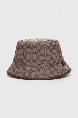 Zdjęcie produktu Coach kapelusz kolor brązowy