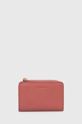 Zdjęcie produktu Coccinelle portfel skórzany damski kolor różowy