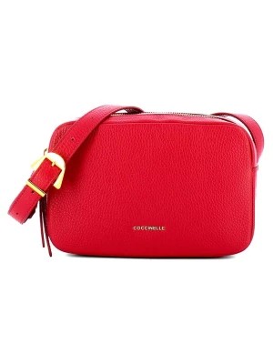 Zdjęcie produktu COCCINELLE Skórzana torebka w kolorze czerwonym - 20 x 14,5 x 8,5 cm rozmiar: onesize