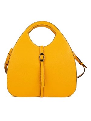 Zdjęcie produktu COCCINELLE Skórzana torebka w kolorze żółtym - 37 x 27,5 x 6 cm rozmiar: onesize