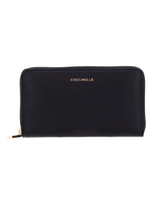 Zdjęcie produktu COCCINELLE Skórzany portfel w kolorze czarnym - 18 x 10 cm rozmiar: onesize