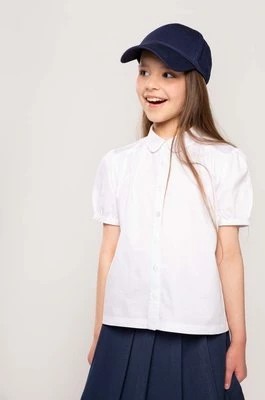 Zdjęcie produktu Coccodrillo bluza bawełniana dziecięca kolor biały