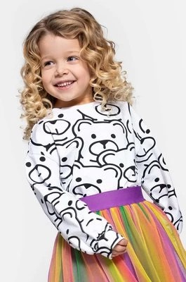 Zdjęcie produktu Coccodrillo bluza dziecięca kolor biały wzorzysta