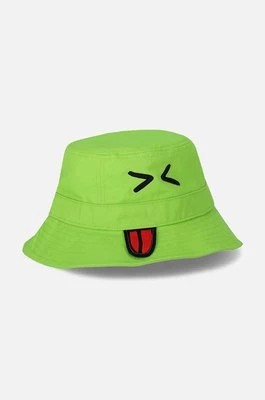 Zdjęcie produktu Coccodrillo kapelusz bawełniany dziecięcy kolor zielony bawełniany
